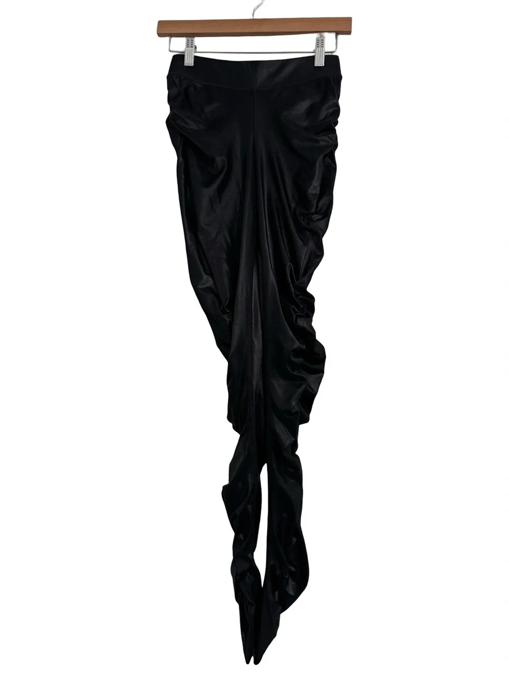 ALO Yoga Cinched Leg Black Shine Leggings Small